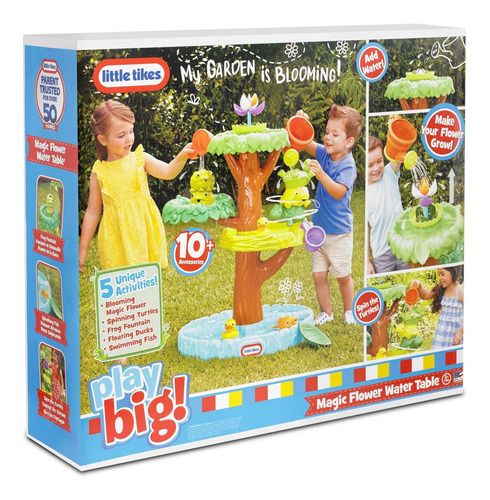 Imagen 2 de 5 de Mesa De Agua Flor Mágica Little Tikes.