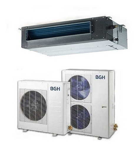 Aire Acondicionado Baja Silueta Bgh Silent Air 6 Tr On/off Blanco