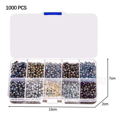 I 1000 Uds 4mm Espaciador De De Sueltas For Pulseras De