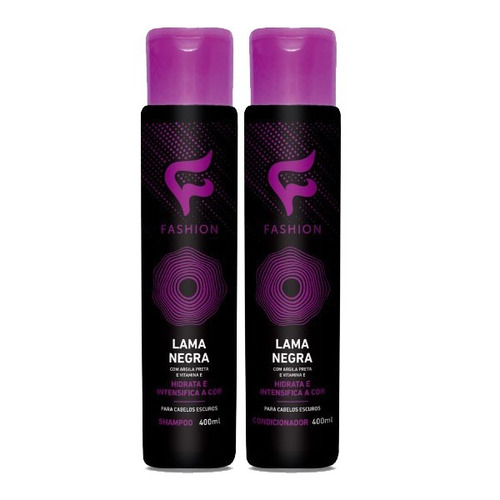 6 Kit De Shampoo E Condicionador Lama Negra Fashion Atacado