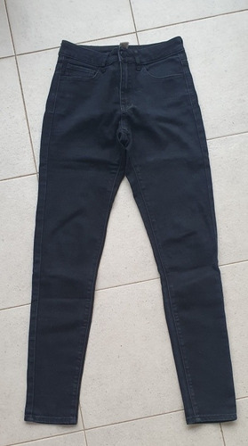 Jean Forever 21 Negro Elastizado Talle 26 Original 