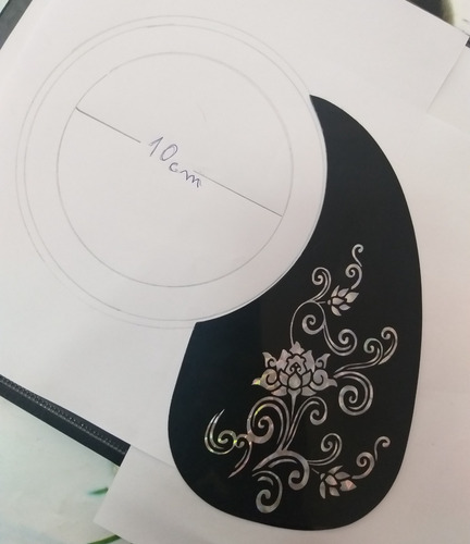 Golpeador Para Guitarra Acústica Pickguard Goldenflower