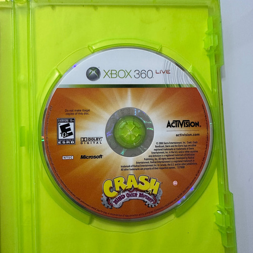 Crash Mind Over Mutant Xbox 360 (Usado)