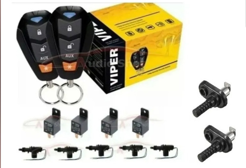 Alarma Viper 3400v+5actuadoresy4relays2pinos P/cofreycajuela