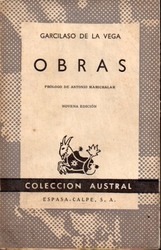 Obras Garcilaso De La Vega 