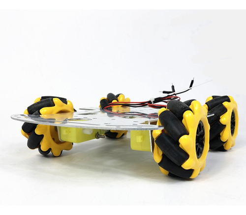 4wd Cuatro Ruedas Motrices De Metal Robot Inteligente Chasis