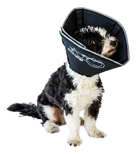 Comfy Cone Cono Para Perros, Gatos, Grande, Negro - Comfo...