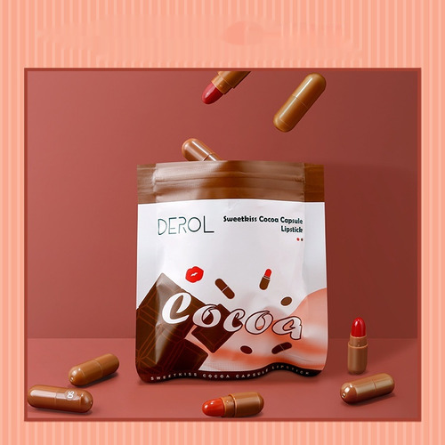 Lápiz Labial Con Acabado Mate En Cápsula De Chocolate