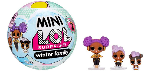 L.o.l. Surprise! Mini Familia De Invierno Con Muñeca, Lil .