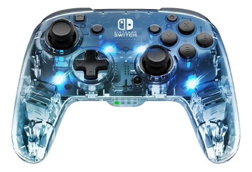 Joystick Inalambrico De Nintendo Switch Pro Con Luz Led Pdp
