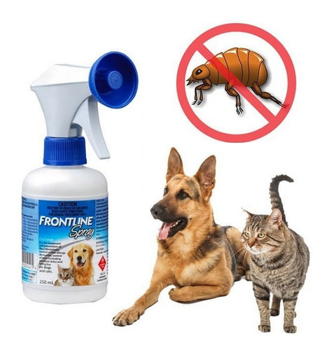 Frontline Spray 250ml Antiparasitario Externo Perros Gatos