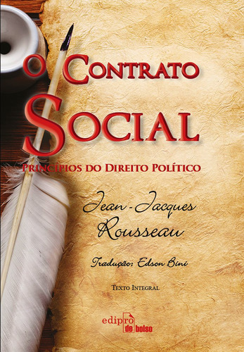 Libro Contrato Social Principios Do Direito Politico De Rous