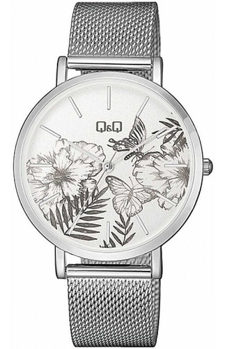 Reloj Qyq Qa20 Fashion Cadena Malla Para Dama Original 