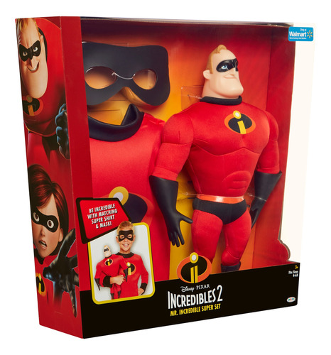 Jakks Pacific Disney Incredibles 2 Mr Increible Super Set