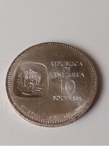 Moneda De 10 Bs  Doblon  1973