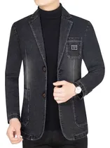 Comprar Blazers De Moda For Hombre Trajes De Mezclilla Ajustados