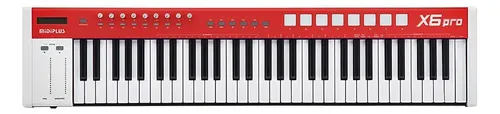 Amw Midiplus X6 Pro Teclado Controlador Midi 61 Tec 128 Sons