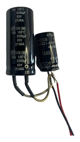 Kit Capacitor 3300 Uf, 63v, 2106a+ Epcos B41821-a9477-m