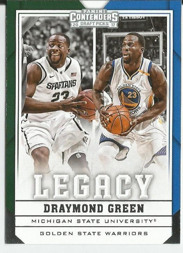 2017 Contenders Draft Picks Legacy Draymond Green Warriors