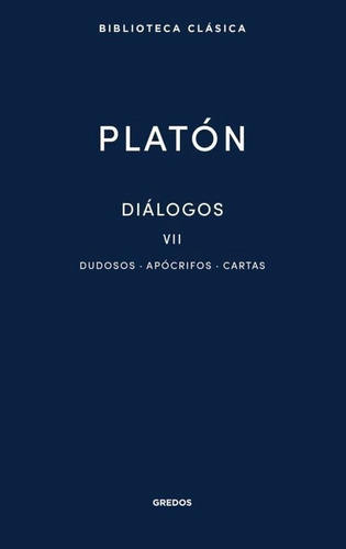 Libro Dialogos Vii Platon Grd