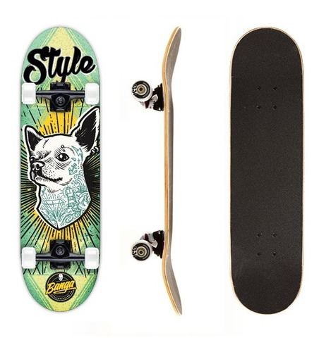 40% Off! Skate Completo Maple Banga Oficial - Nuevos Diseños - No Guatambu! Skateboard Patineta Profesional