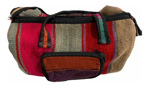 Bolso Morral De Puyo Norteño Artesanal / Telar