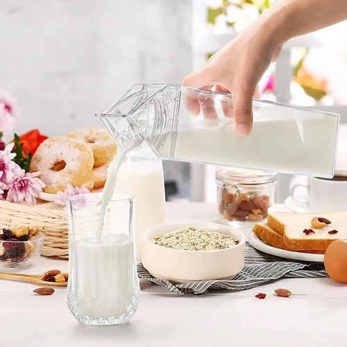 Garrafas De Água De Caixa De Leite De 17 Oz/500 Ml, Garrafa
