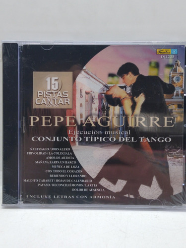 Karaoke Pepe Aguirre Tango Cd Nuevo