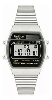 Armitron Sport Reloj Retro Con Cronógrafo Digital Para