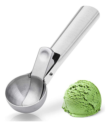 Helado De Acero Inoxidable Con Cómodo Antimango