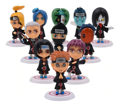 Colección Figuras Naruto X 11 Personajes, Anime,envio Gratis