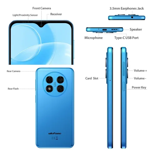 Ulefone Note 15 2gb + 3gb = 5gb 32gb Dual Sim Duos