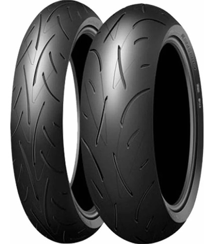 Pareja Neumáticos Dunlop Rd Sport2 120/70r17 180/55r17