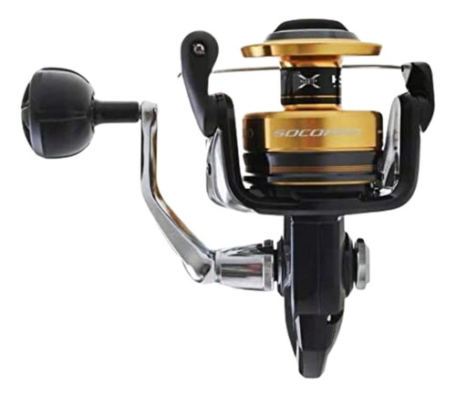 Carrete Shimano Socorro Sw 6000 Spinning Color Negro Lado De La Manija Derecho/izquierdo