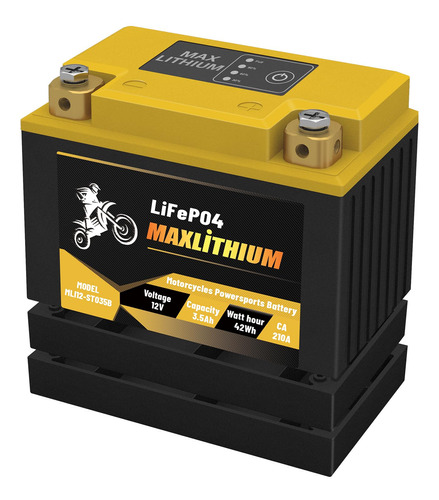 Ytx5l-bs Bateria Litio Para Deporte Motor 12 V 3.5