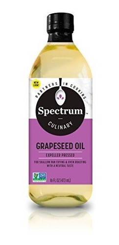 Espectro Naturals Refinado De Aceite De Semilla De Uva, 16 O