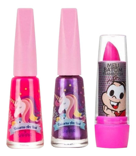 Imagem 4 de 6 de Kit De Maquiagem Infantil Completo + Pop It + Lata Kmlt7