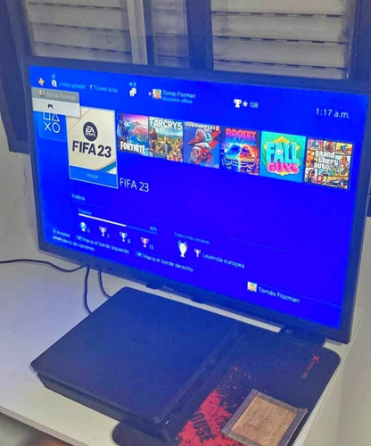 Play 4 Sony - Juegos Digitales Varios - Fifa 23 - Tv Led 24