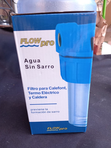 Filtro Purificador De Agua Para Termo Calefón Y Caldera 1/2