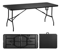 Comprar Mesa Plegable Catering Negro 180x74x74cm