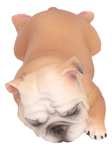 Modelo Coleccionable De Cachorro De Bulldog Francés, Juguete