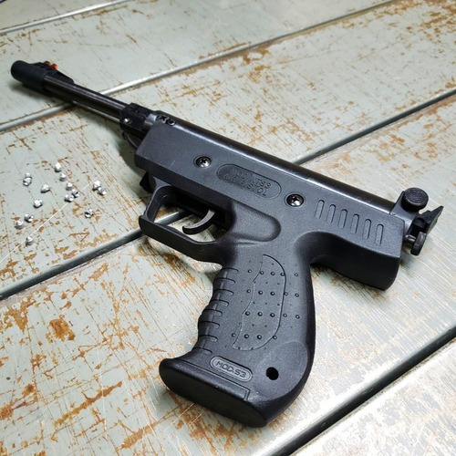 Imagen 5 de 10 de Pistola Aire Comprimido Krico Calibre 4.5 Mm + 200 Balines