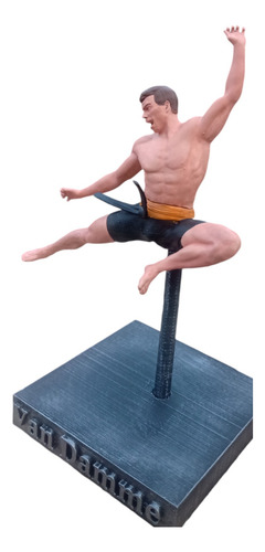 Van Damme(frank Dux) Boneco Estátua Action Figure
