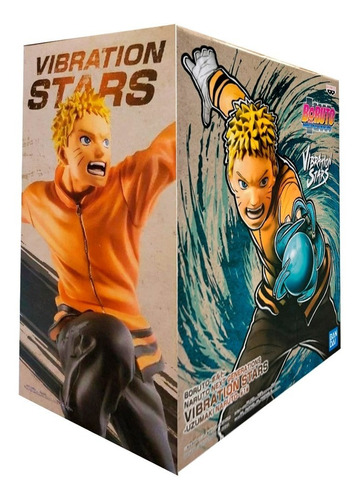 Estatua Naruto Uzumaki Vibration Stars Vol1 Banpresto Bandai