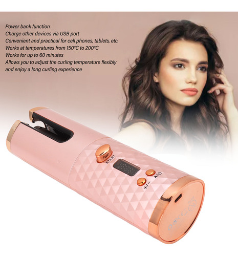 Para Rizador De Viaje Automático, Usb Inalámbrico