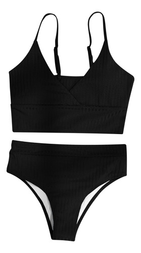 Conjunto De Bikini B A La Moda Para Mujer, Traje De Baño De