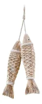 Comprar Decoración De Peces De Madera Colgante Decoraciones De Peces