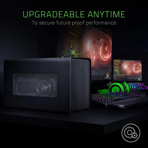 Razer core x online chroma tarjeta gráfica externa