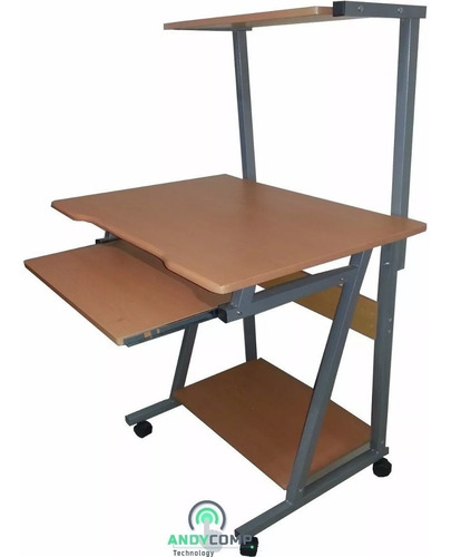 Imagen 2 de 2 de Mesa Escritorio Para Computador De Tres Niveles Cpu