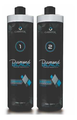 Imagem 1 de 3 de Escova Progressiva Diamante Black Garrido Cosméticos 